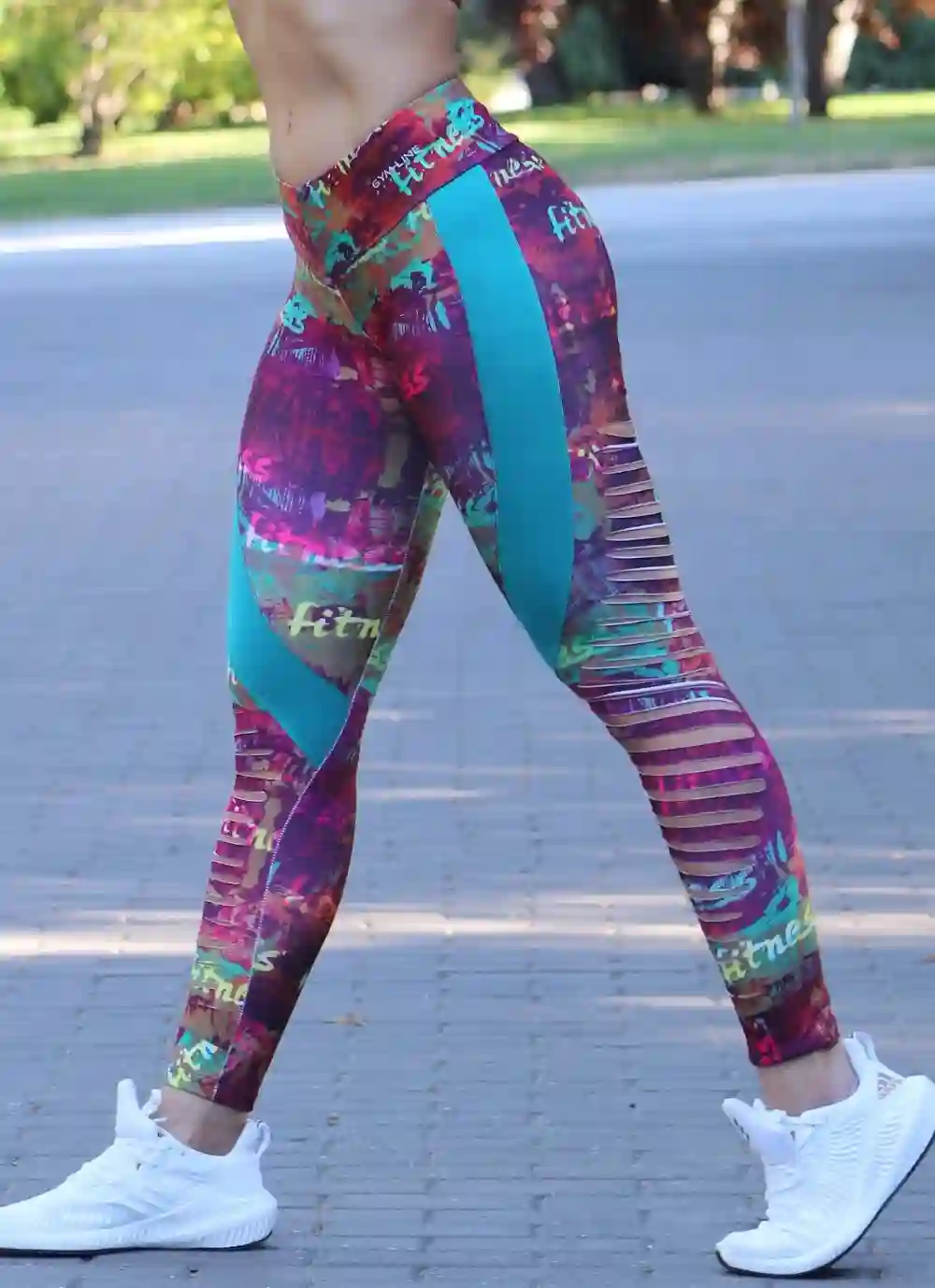 MALLAS RASGADAS GALAXY BLUE NEW DE GYM LINE