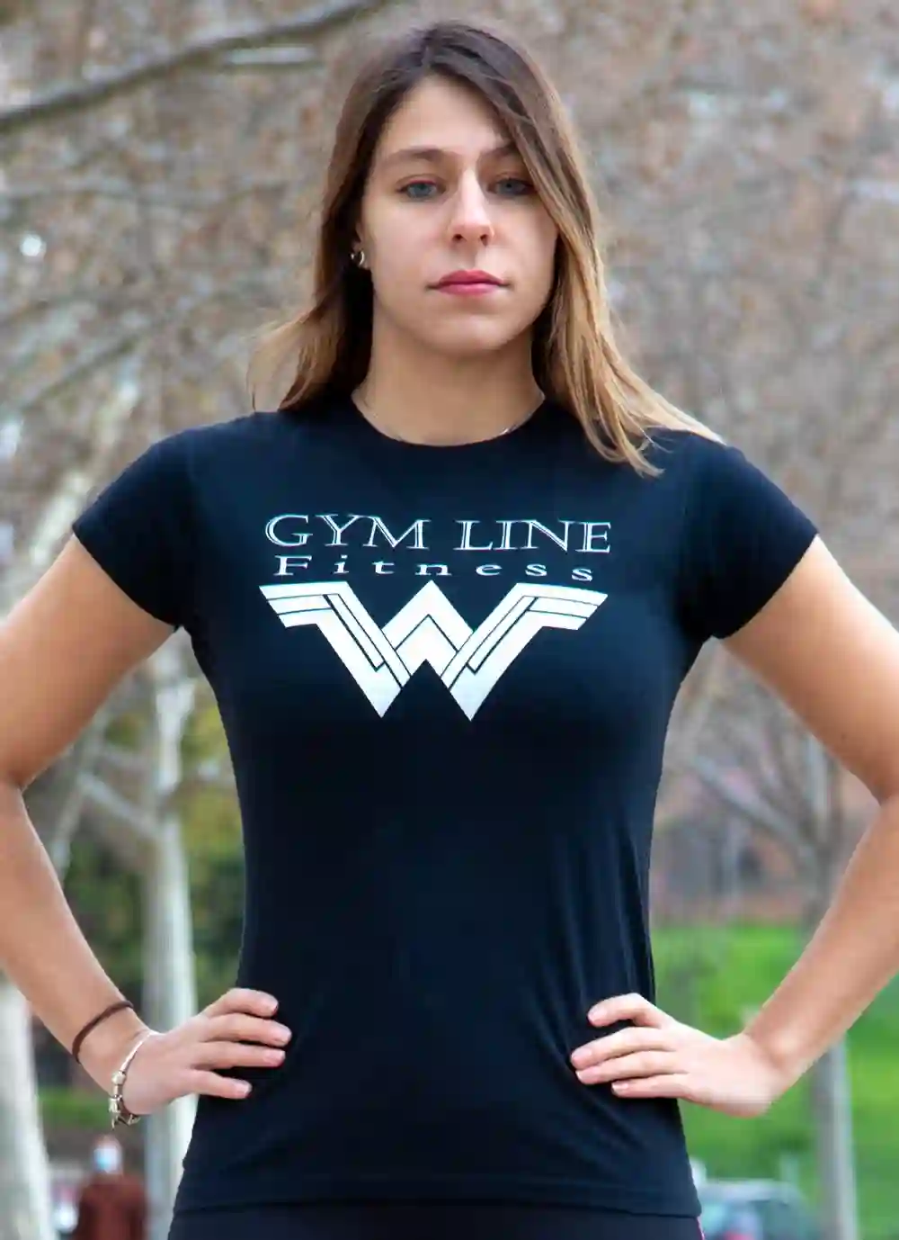 CAMISETA WONDERWOMAN BLACK