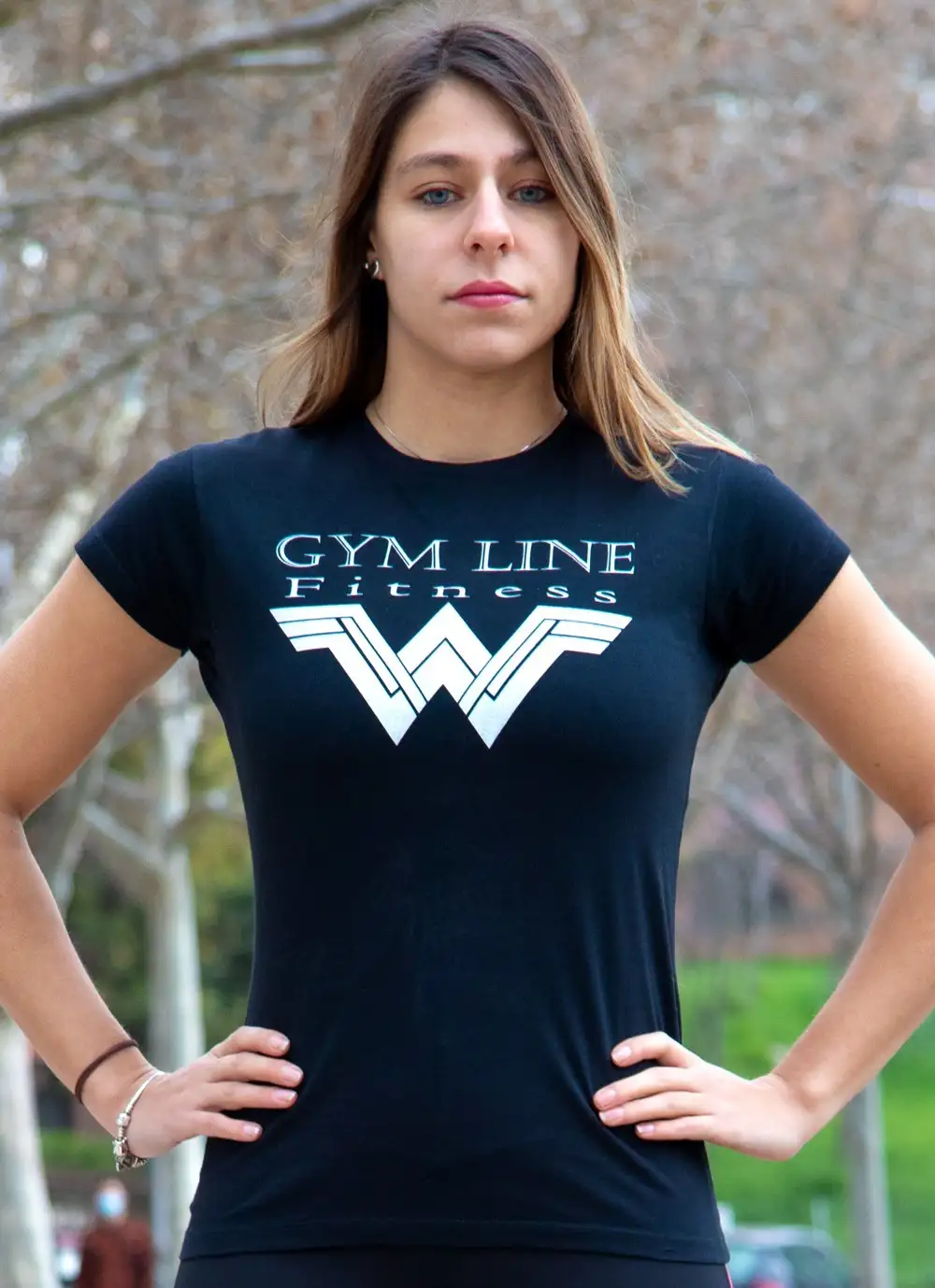 CAMISETA WONDERWOMAN BLACK