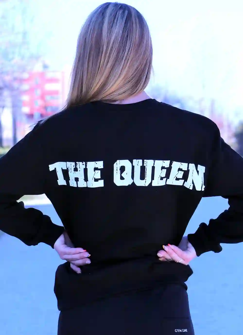 Basic Black The Queen Sweatshirt