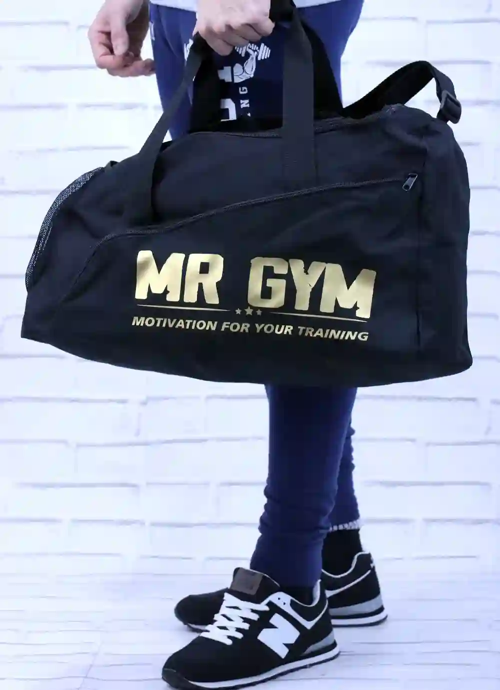 Mr gym Black/Golden briefcase