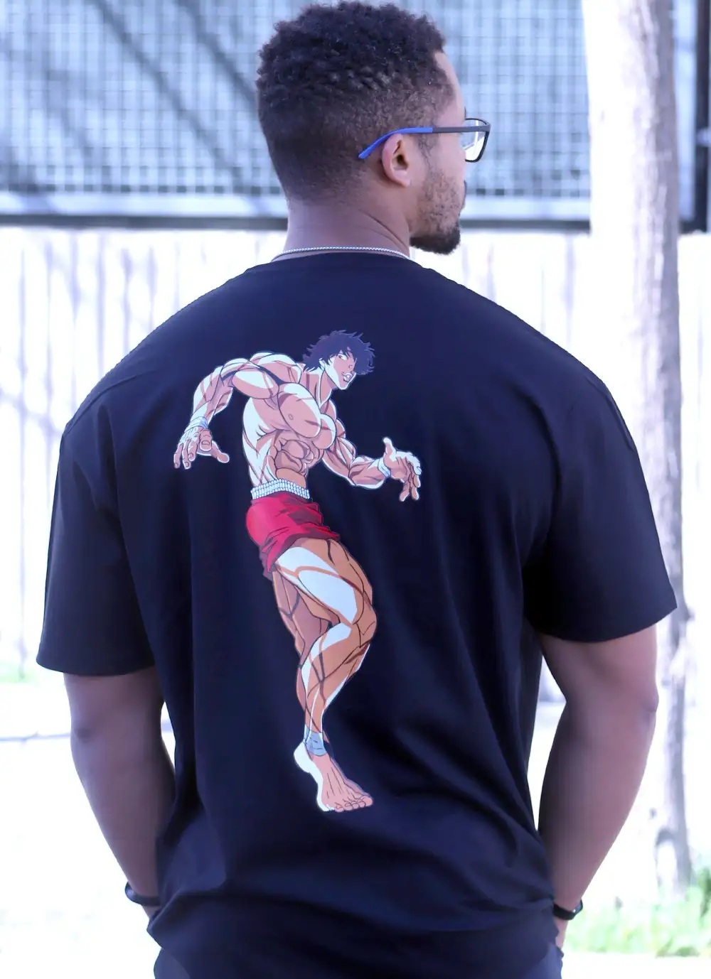 Sleeve Oversize Baki Colors T -shirt