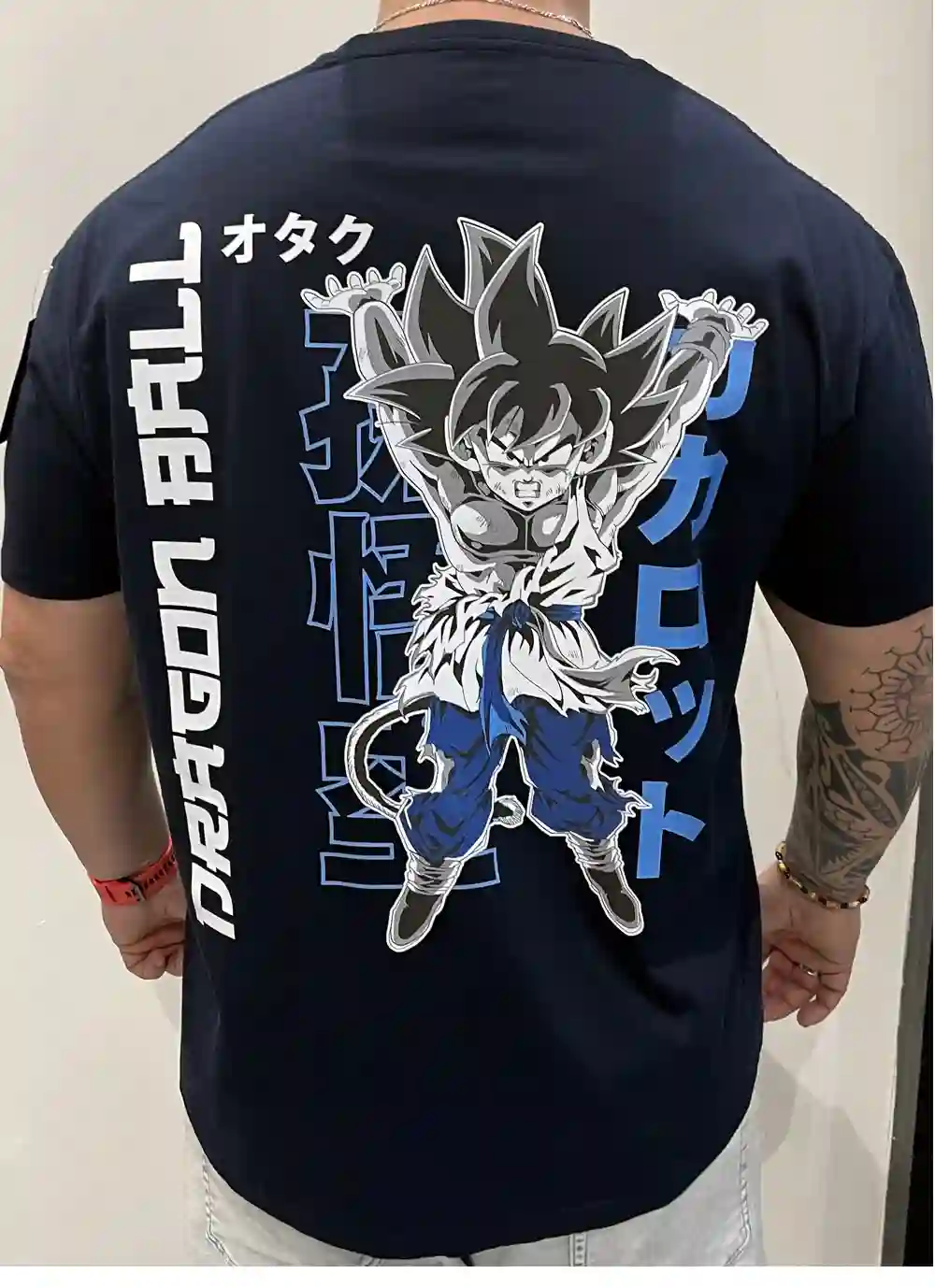 New Oversize Goku Gt Genkidama Dragon Ball T -shirt