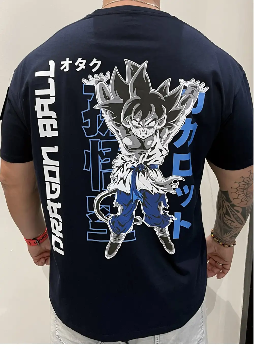 New Oversize Goku Gt Genkidama Dragon Ball T -shirt