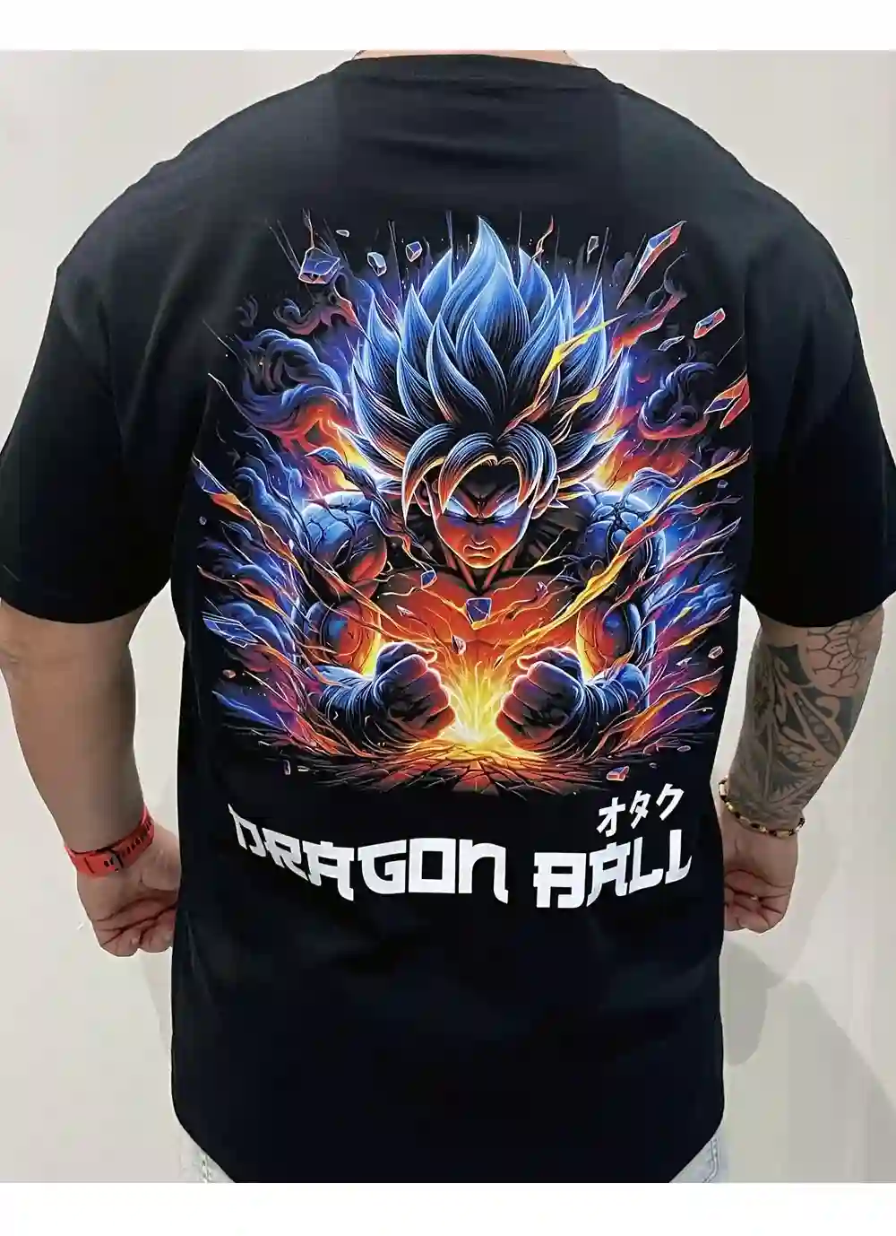 CAMISETA NEW OVERSIZE ANIME GOKU DRAGON BALL Z 3.0