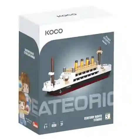 Construcción Mini Bloques - Titanic - KOCO