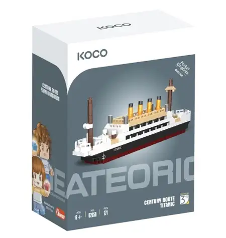 Construcción Mini Bloques - Titanic - KOCO