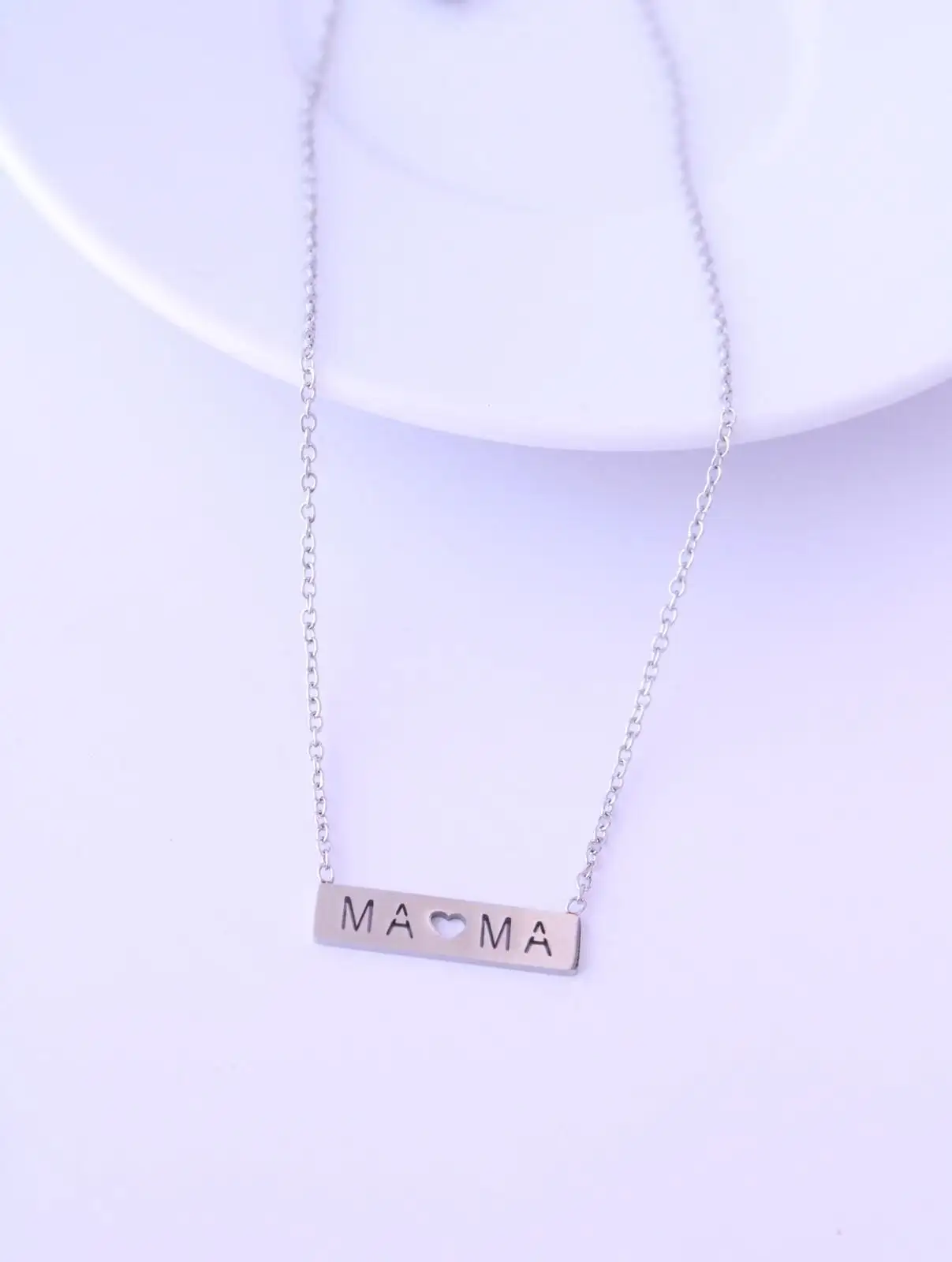 Collar MAMÁ con Corazón - Imagen 4