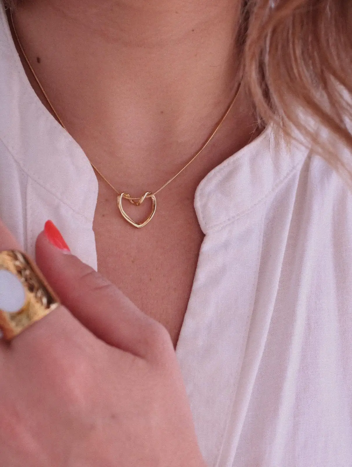 Collar Colgante Corazón - Imagen 2
