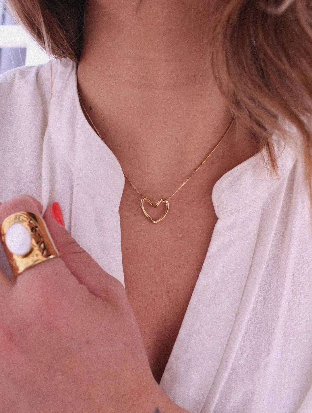 Collar Colgante Corazón - Imagen 4