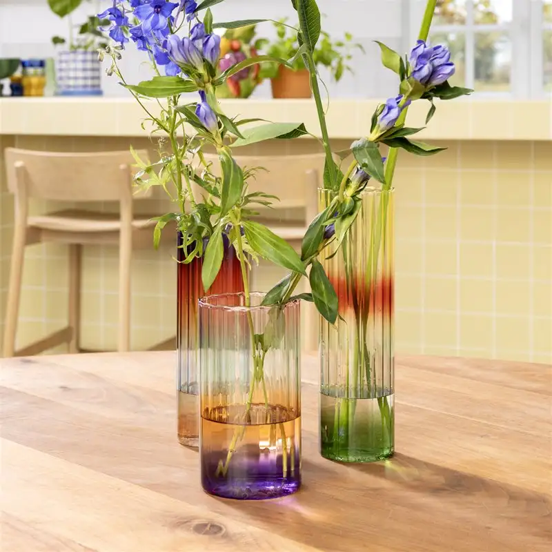 High Degraded Crystal Vase - Image 2
