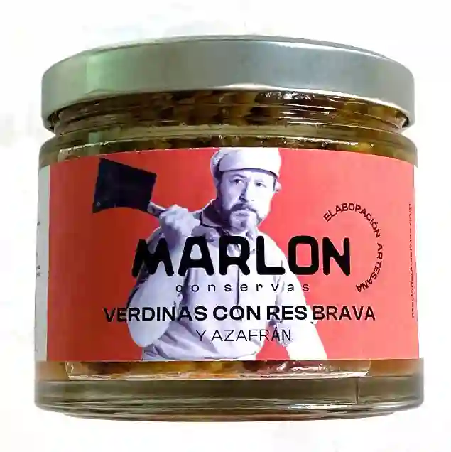 Verdinas with beef and saffron