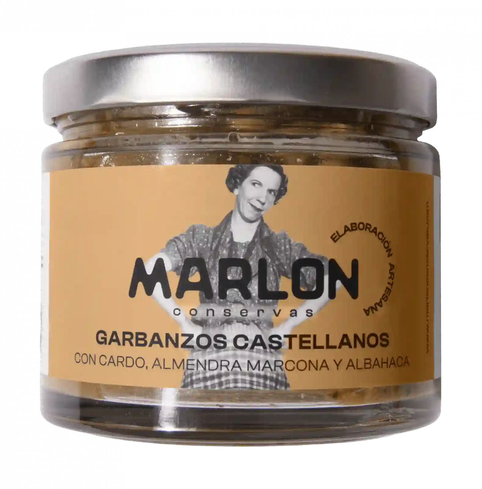 GARBANZOS CASTELLANOS CON CARDO, ALMENDRAS MARCONA Y ALBAHACA