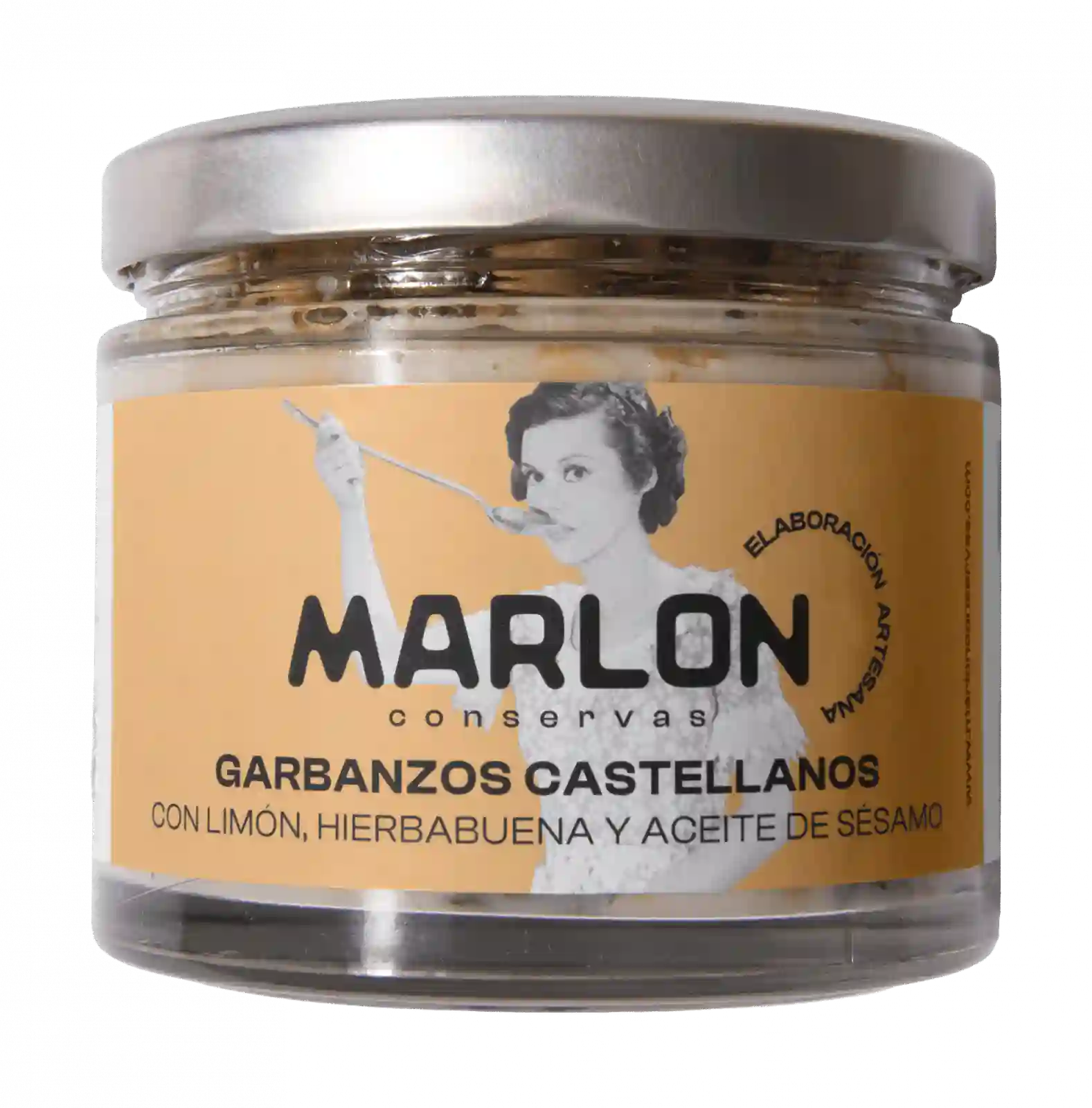 GARBANZOS CASTELLANOS CON LIMÓN, HIERBABUENA Y ACEITE DE SÉSAMO