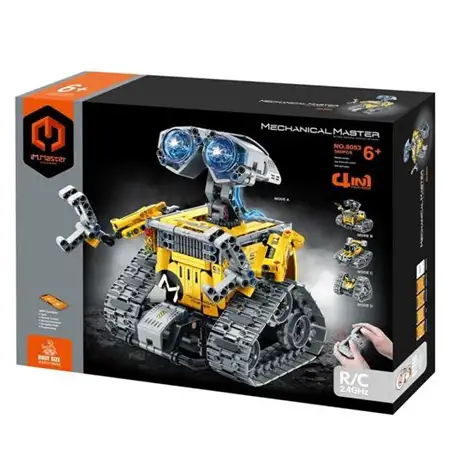 Construcción Bloques - Robot 4 en 1 Radiocontrol - IM Master