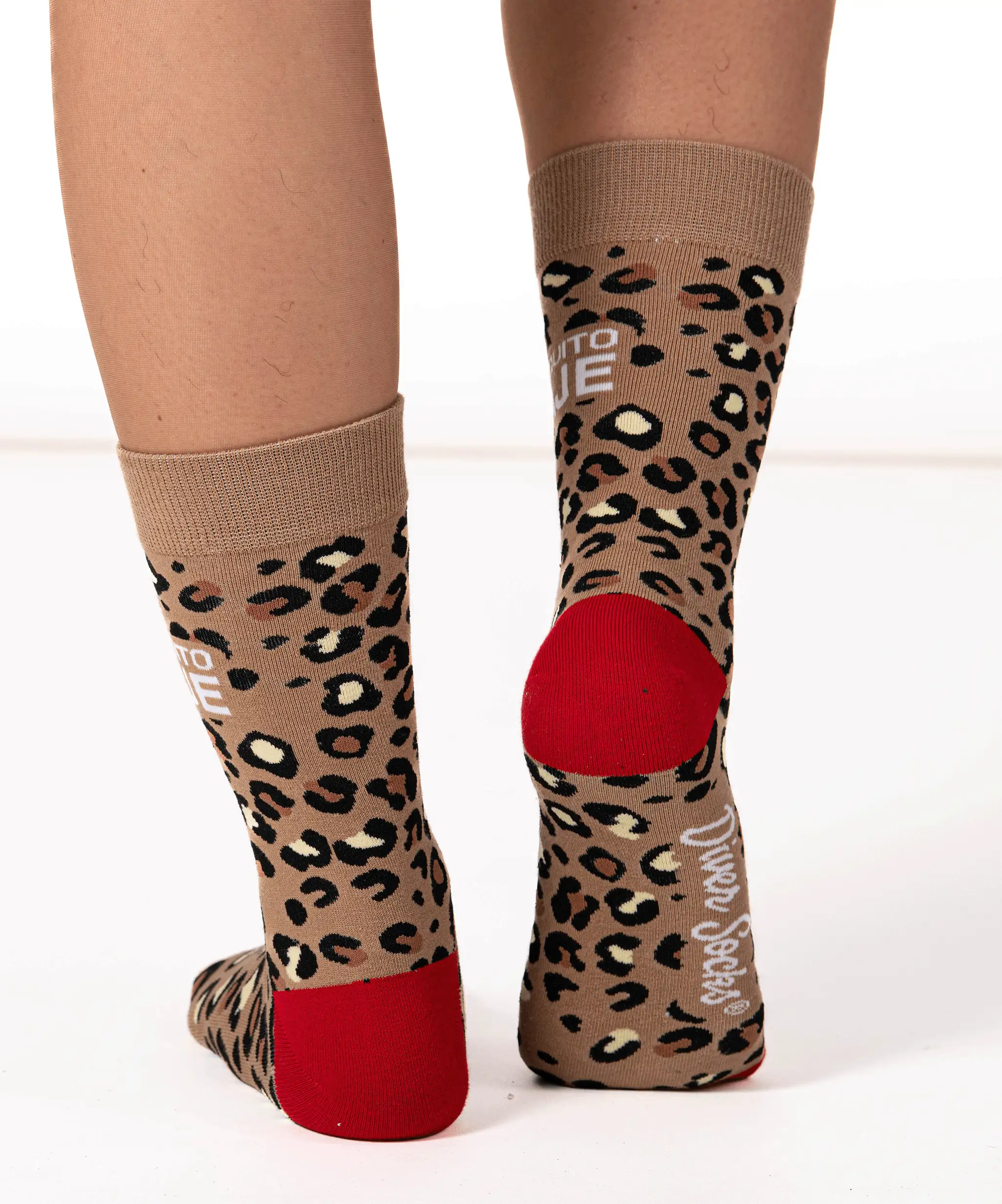 Calcetines Leopardo: Hoy me siento un poquito salvaje - Imagen 2