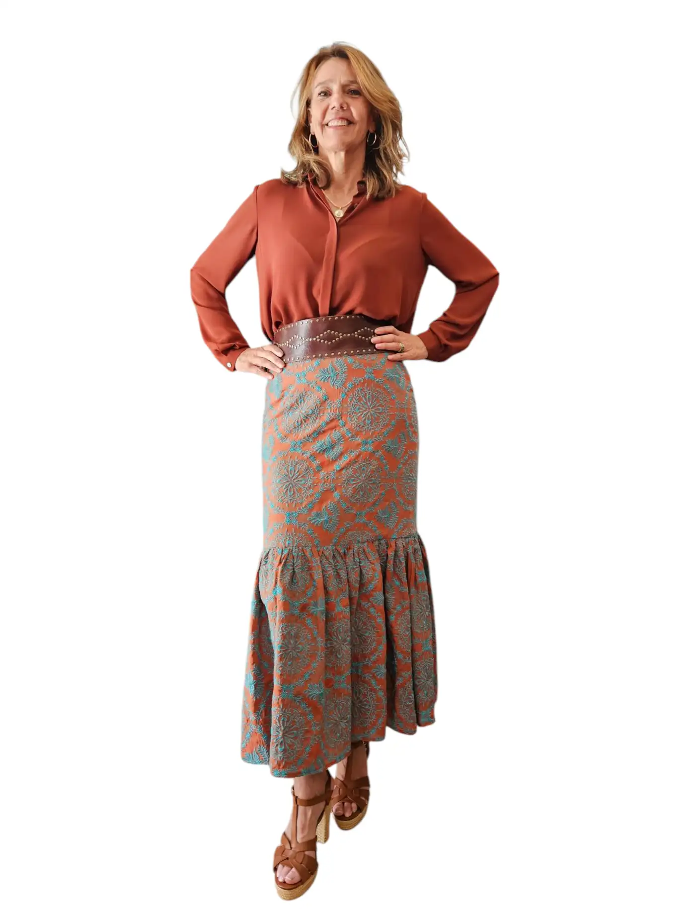 Falda JEREZ Teja - Imagen 2