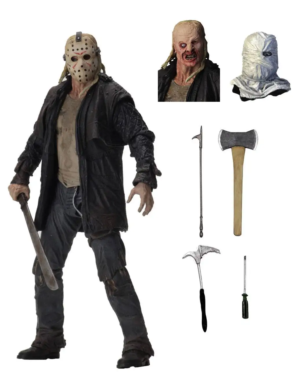 FIGURA NECA REEL TOYS VIERNES 13 ULTIMATE JASON 18cm