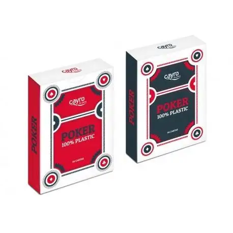 Baraja Poker 100% Plástico