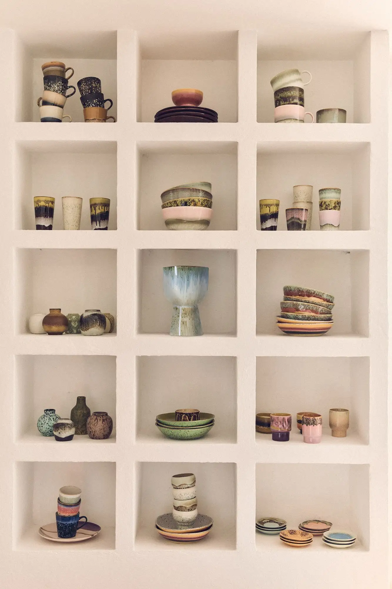 SET 5 JARRONES 70`S CERAMICS / HK LIVING - Image 5