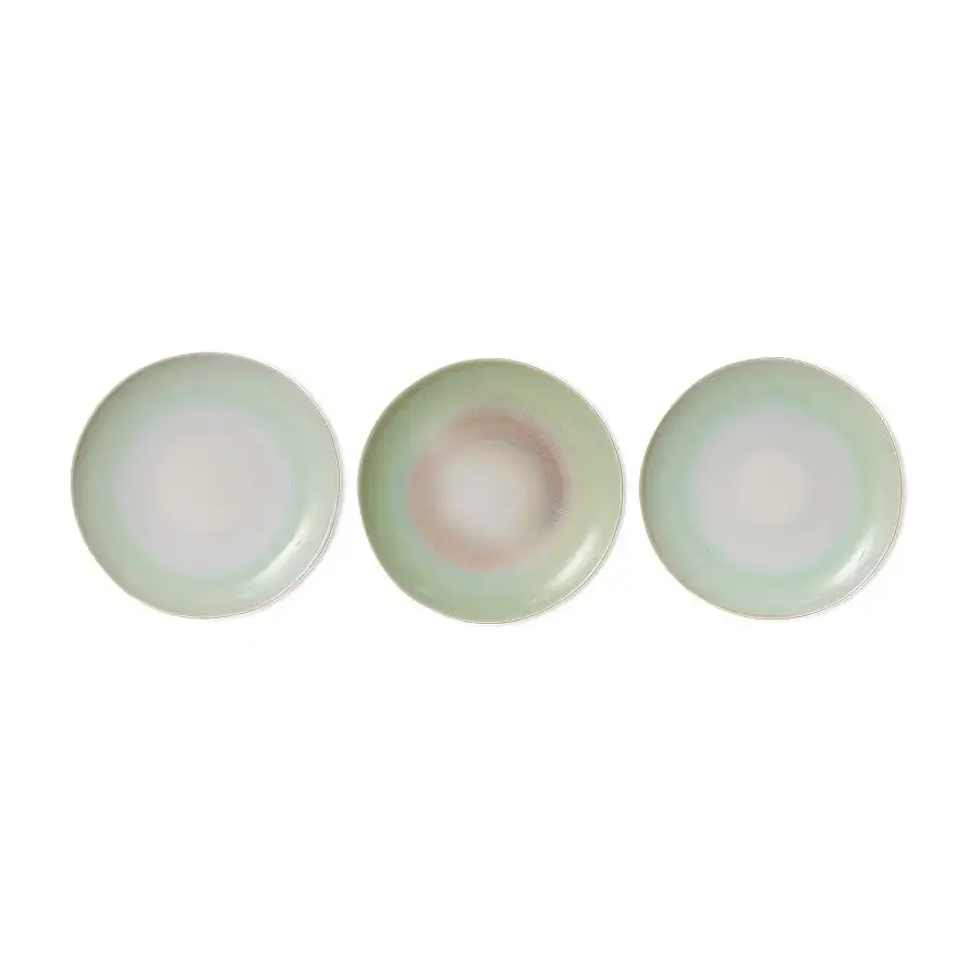 SET 2 PLATOS PALMS 70`S CERAMICS / HK LIVING - Image 4