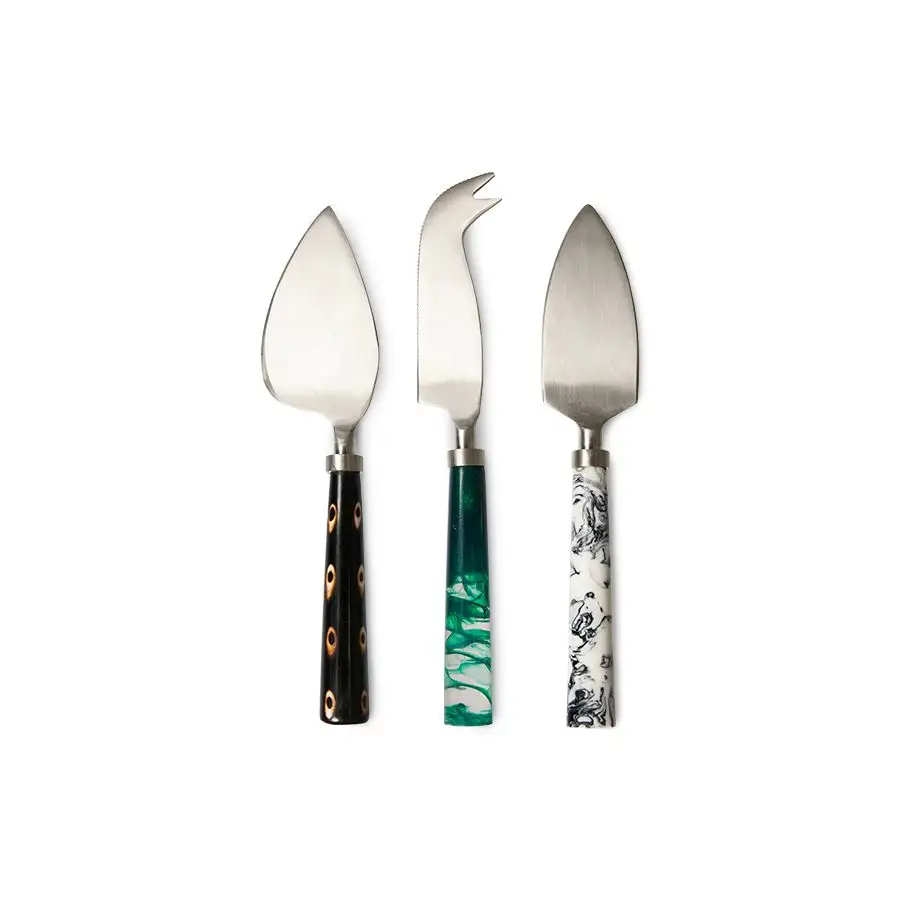 SET 3 CUCHILLOS PARA QUESO / HK LIVING