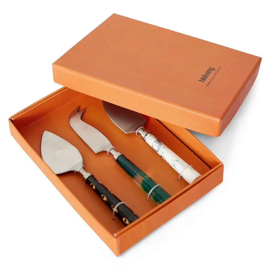 Set 3 cheese knives / hk living - Image 5