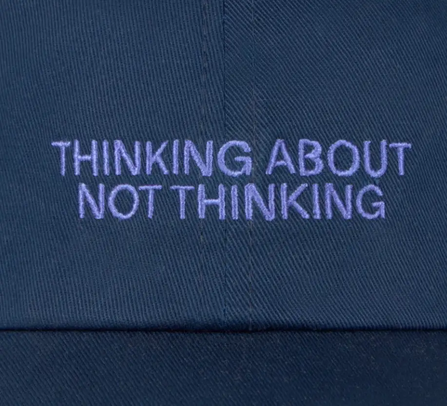 GORRA CHRIS 'NOT THINKING' / THINKING MU - Image 5
