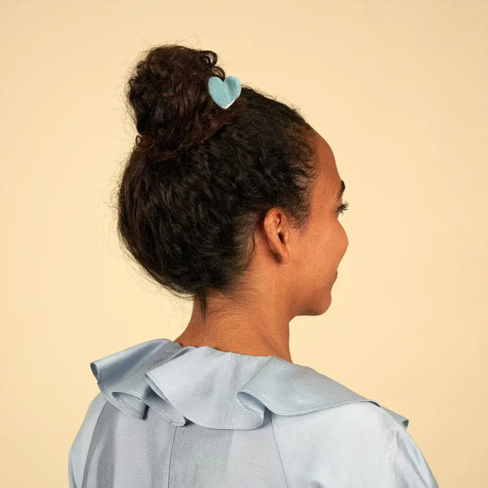 Mini Blue Heart / Coua Suzette clamp - Image 4