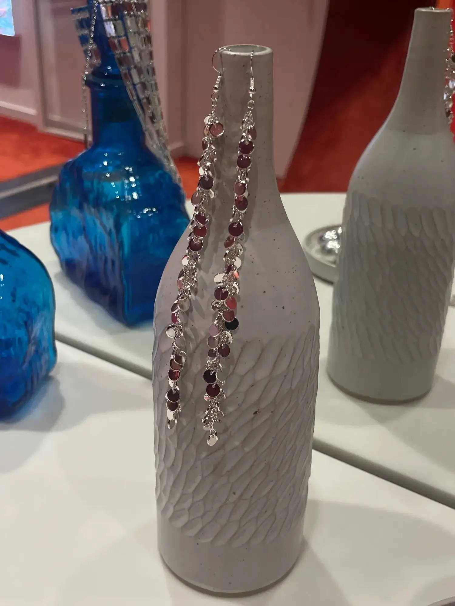 Silver Tinsel / Susmie's Earrings - Image 3