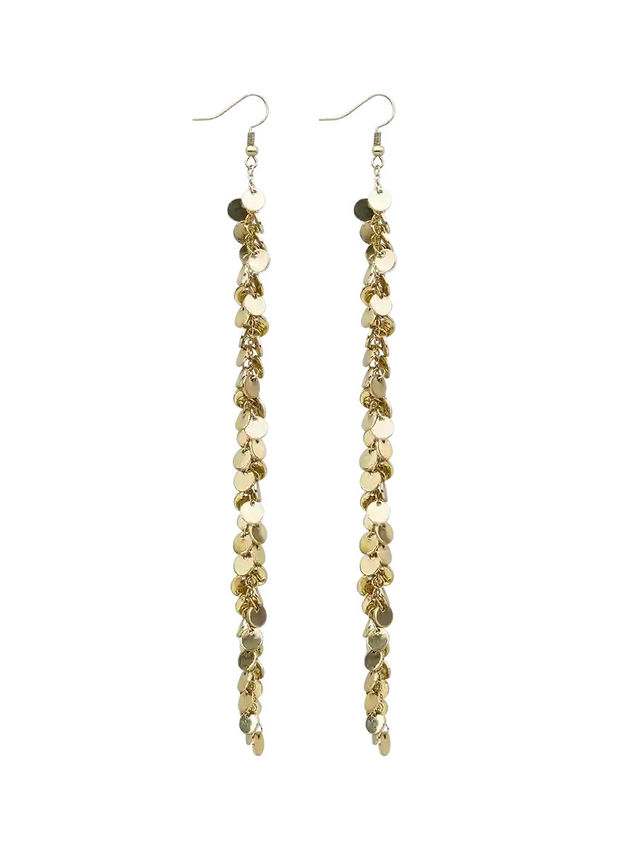 PENDIENTES TINSEL ORO / SUSMIE'S