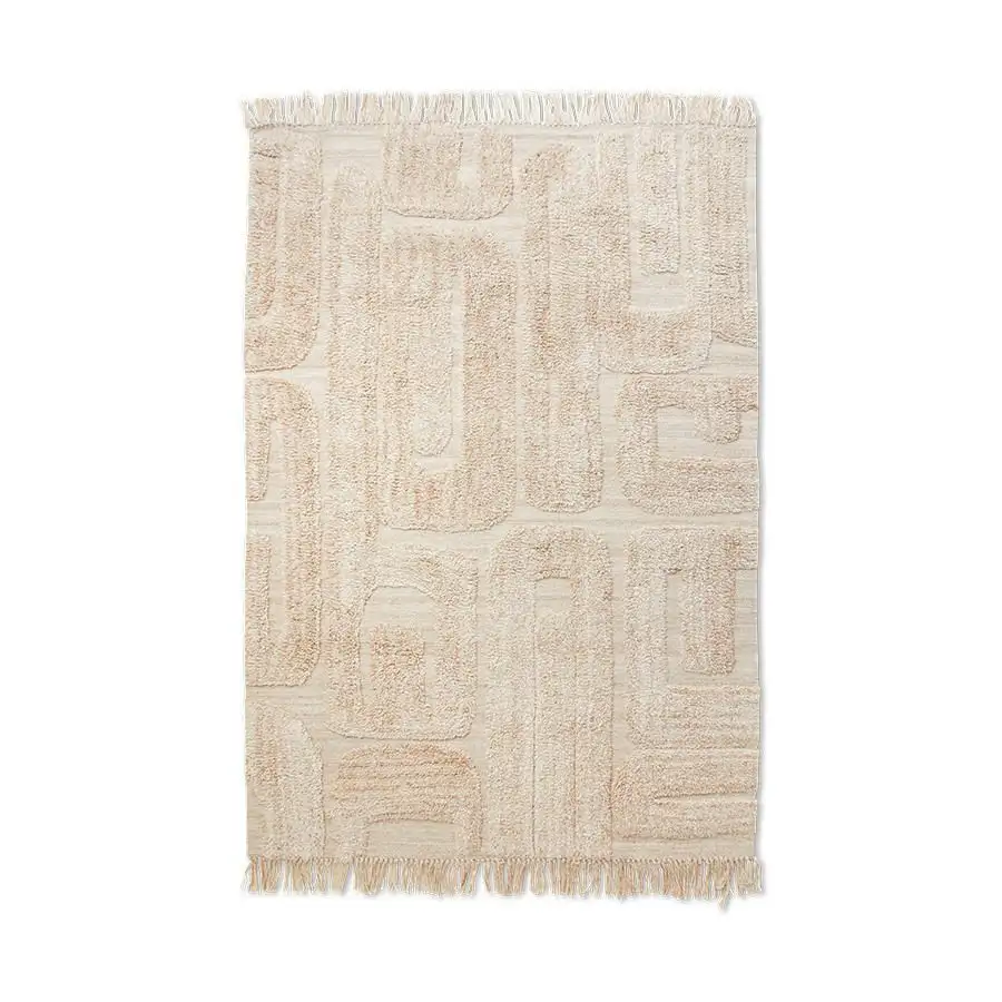 Carpet with Limstone / Hk Living strands