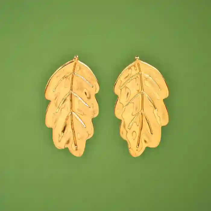 PENDIENTES HOJAS / COUCOU SUZETTE
