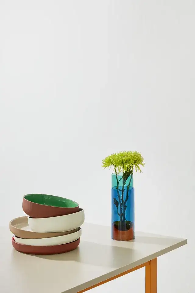 JARRÓN TUBO AZUL L / STUDIO ABOUT - Imagen 6