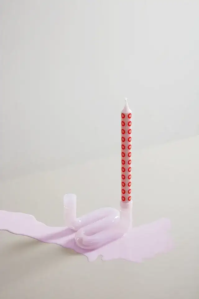 Candelabro Ola Rosa / Estudio sobre - Imagen 6