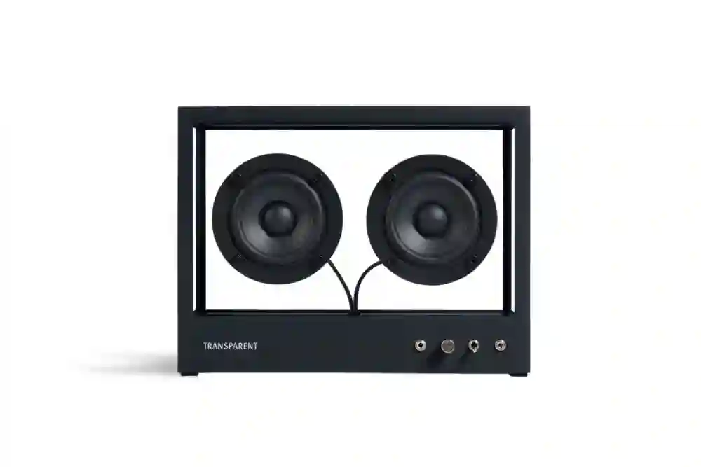 ALTAVOZ PEQUEÑO (NEGRO) / TRANSPARENT
