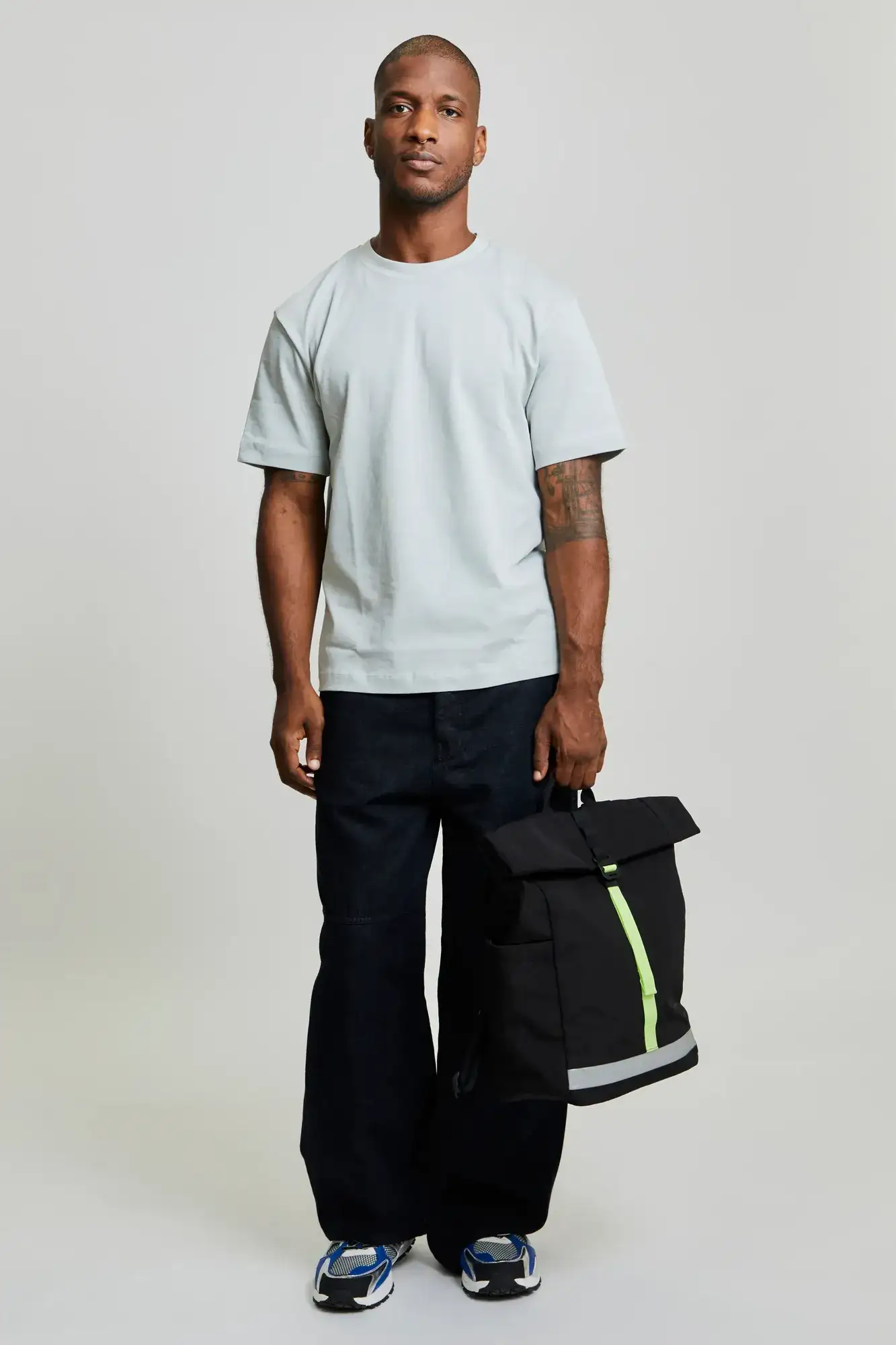 MOCHILA LARS ROLL VANDRA (BLACK LIME RIPSTOP) / LEFRFIK - Image 5