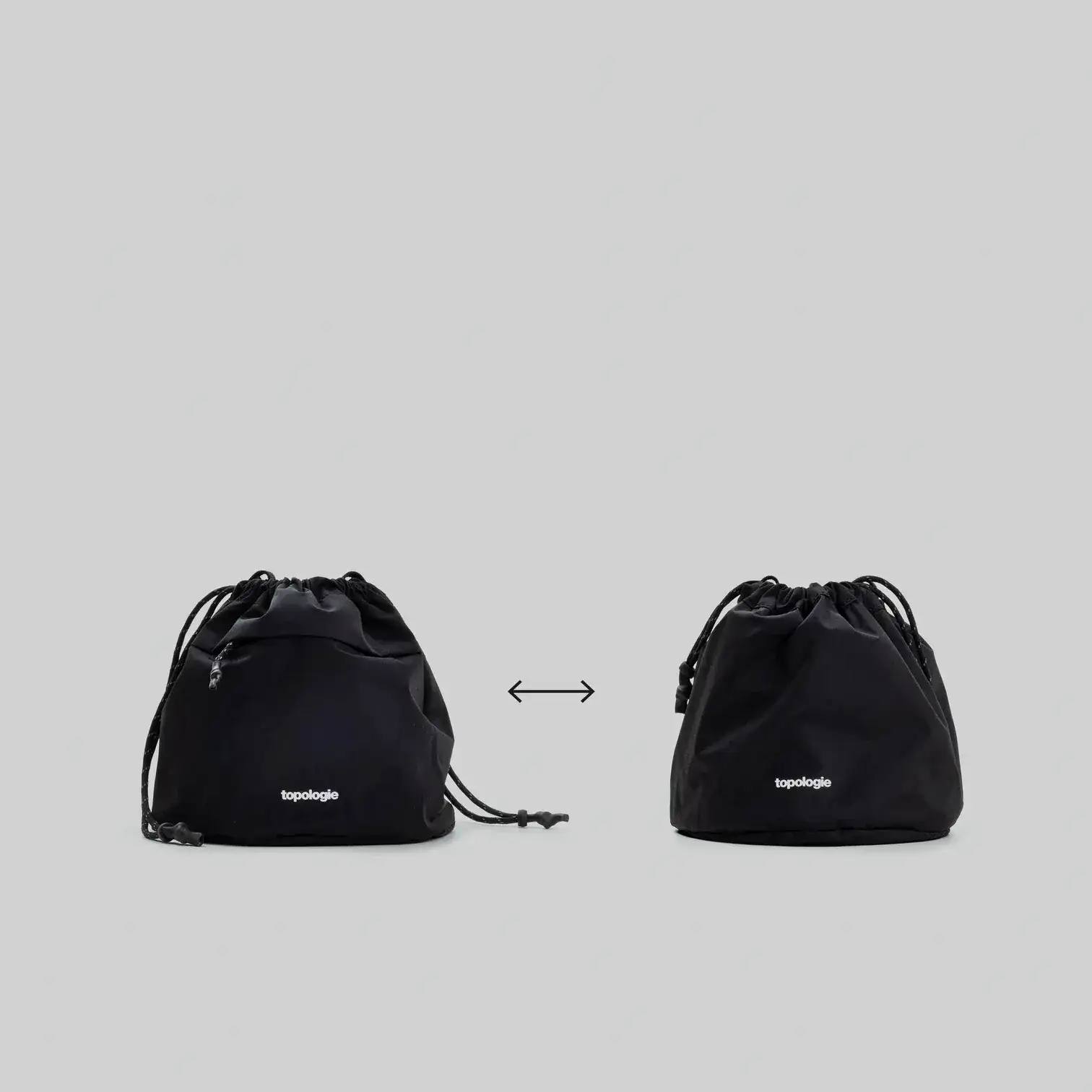 Bucket reversible (Black Tech Sateen) / Topologie - Imagen 3