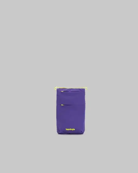 Teléfono Sacoche (Papery Electric Purple / Neon Yellow) / Topologie