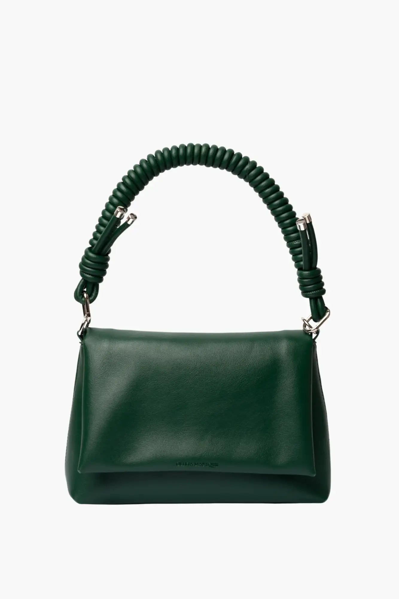 BOLSO OLIVIA (VERDE) + CADENA RIZADA HOMBRO / OLIVIA MAREQUE