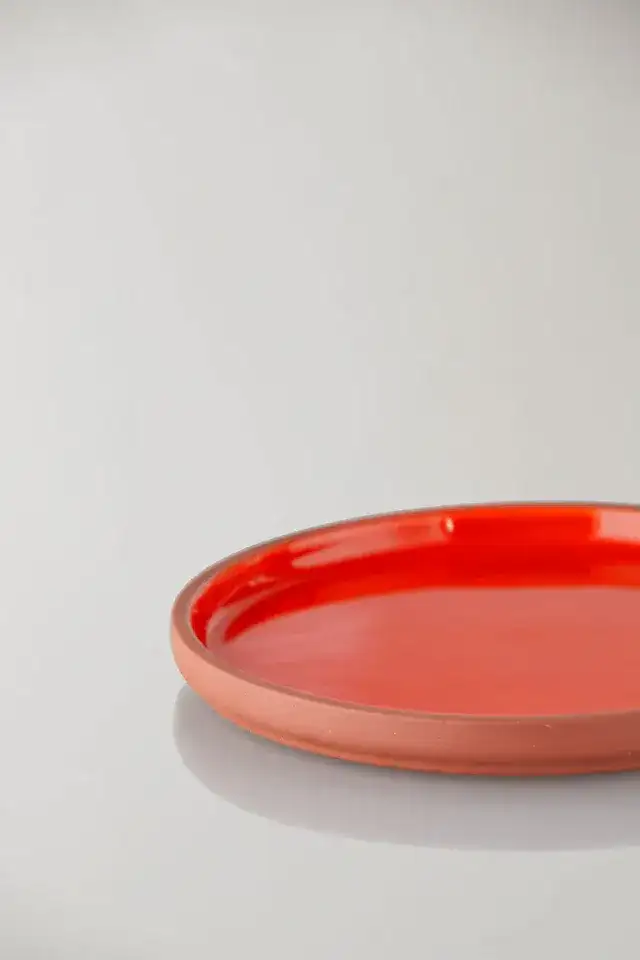 PLATO DE BARRO TERRACOTA 2PCS / STUDIO ABOUT - Imagen 2