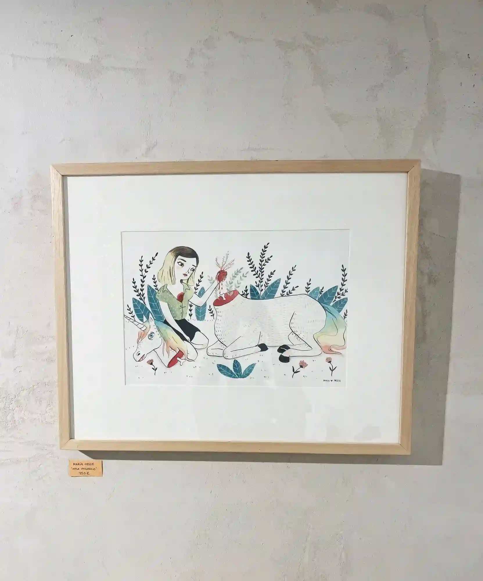 ORIGINAL "HOLA UNICORNIO" / MARIA HESSE