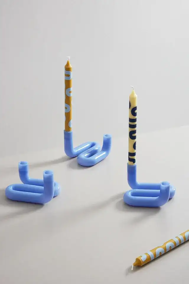 Candelabro Ola Azul / Studio sobre - Imagen 3