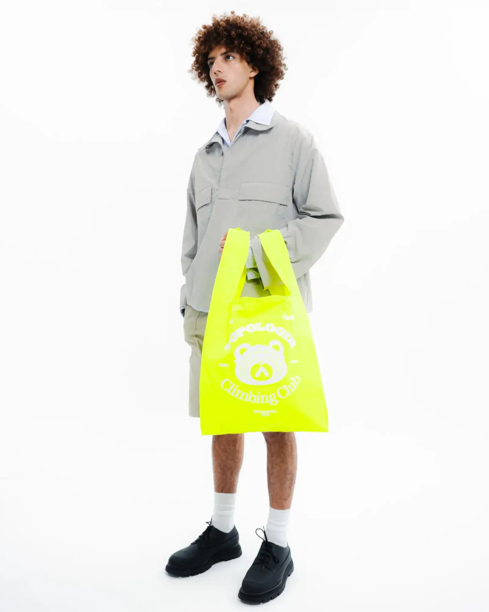 KONBINI BAG (NEON YELLOW PAPERY) / TOPOLOGIE - Image 3