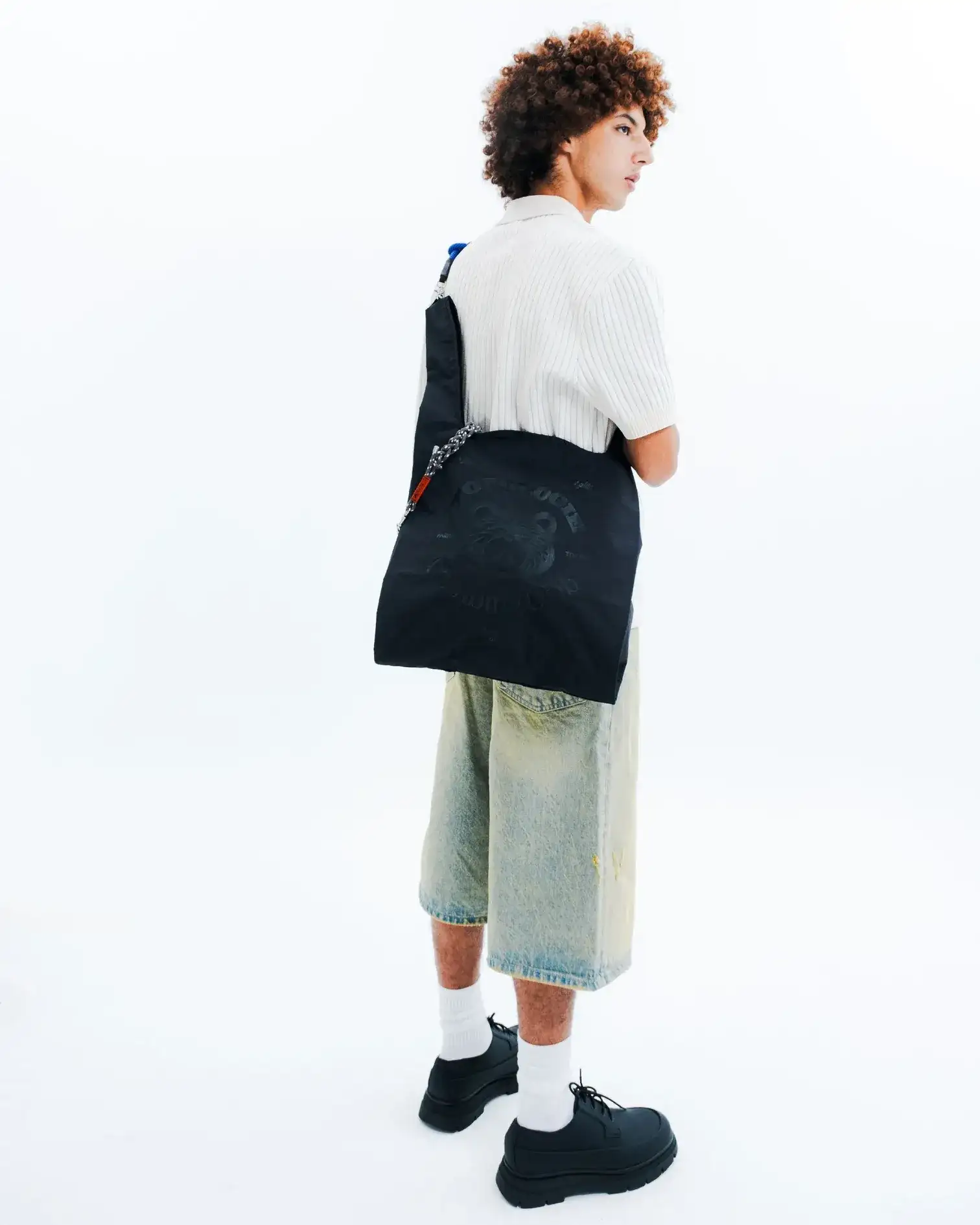 KONBINI BAG (BLACK PAPERY) / TOPOLOGIE - Image 4