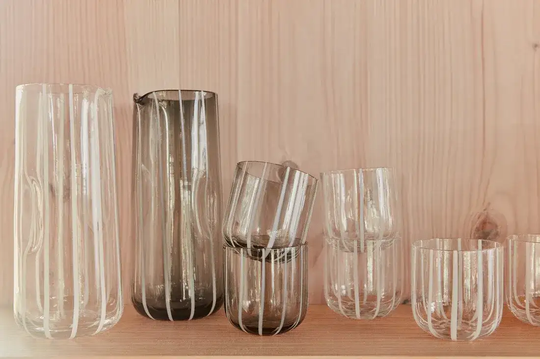 Pack 2 glass glasses 'mizu' / oyoy - Image 2