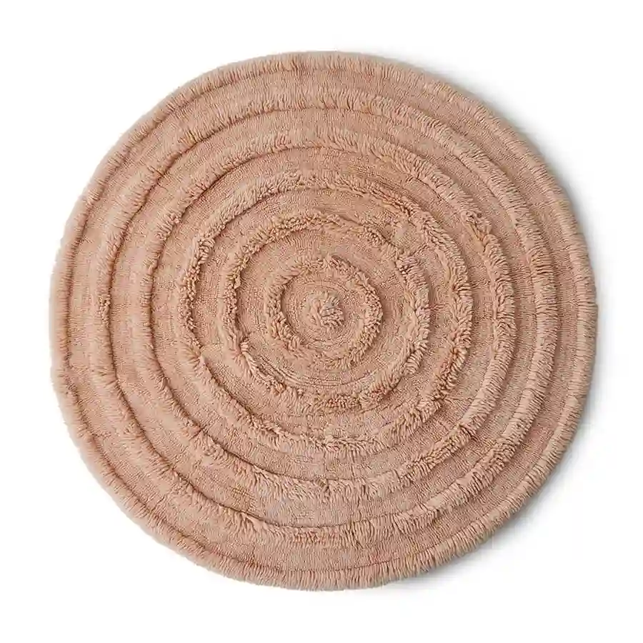 Round rose carpet / hk living