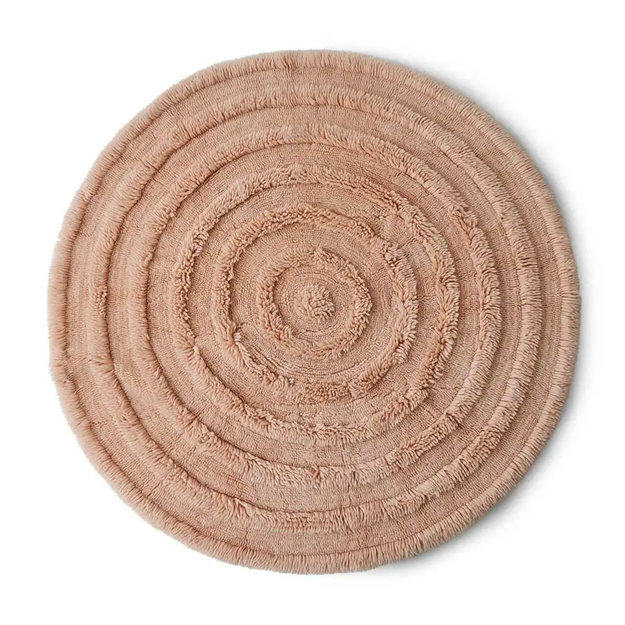 Round rose carpet / hk living