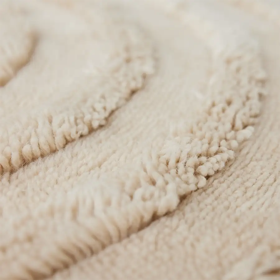 Beige / Hk Living Round Carpet - Image 4
