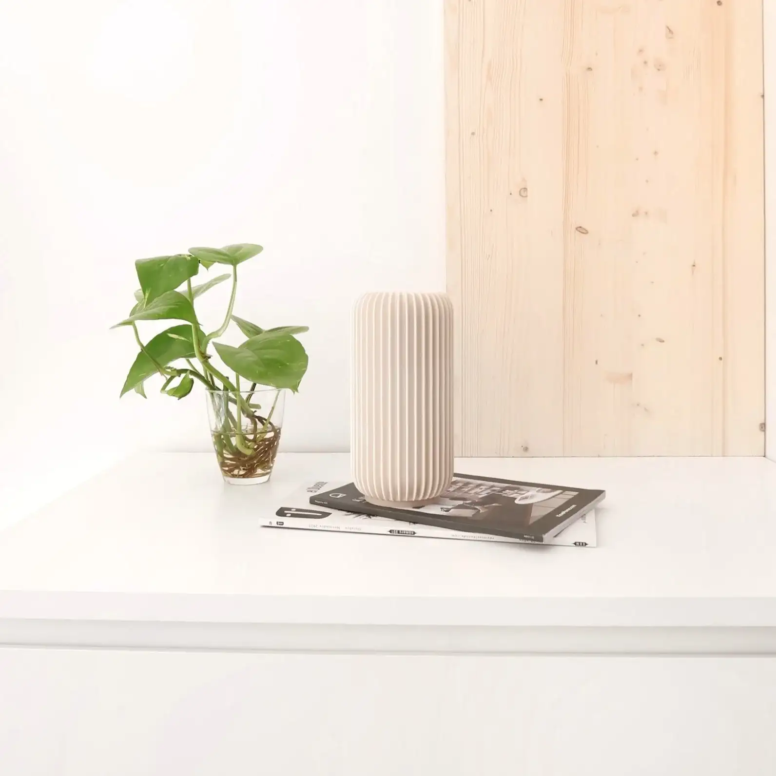 JARRÓN VORENA BLANCO / MENDELEK STUDIO - Imagen 3